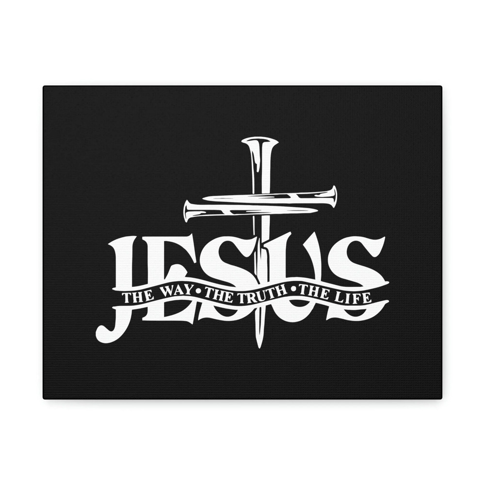 Scripture Walls John 14:6 Jesus The Way, The Truth, The Life Cross Bible Verse